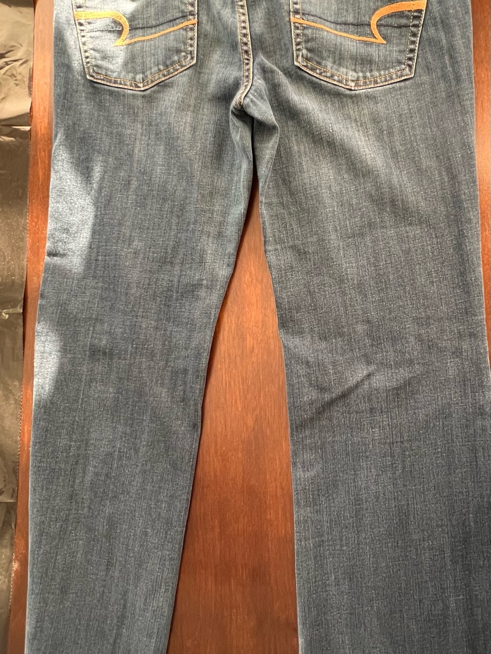 American Eagle Outfitters Women's Bootcut Jeans in Dark Blue